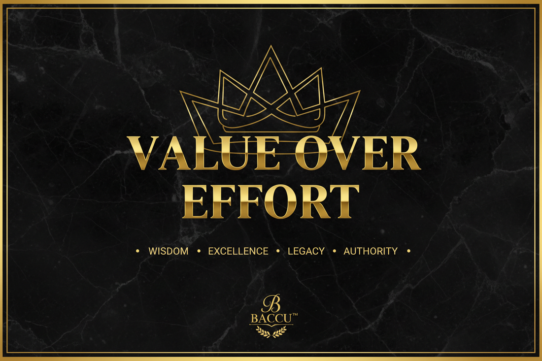 The Value Over Effort Principle