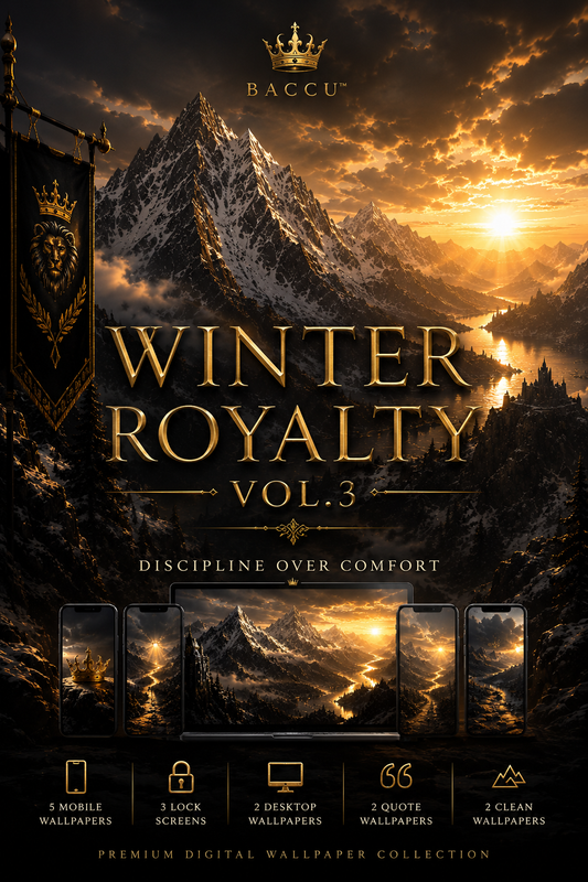 BACCU™ Winter Royalty Vol. 3 — Digital Wallpaper Collection