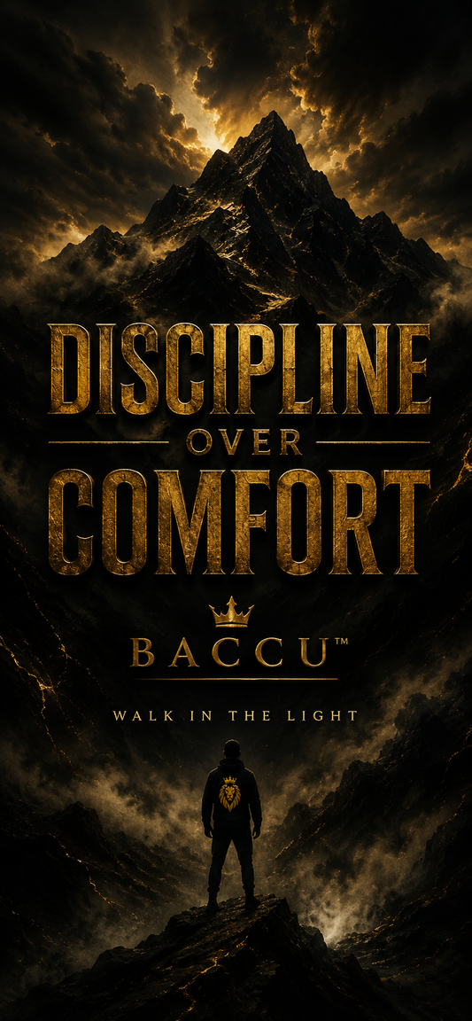 BACCU™ Discipline Over Comfort Wallpaper Pack — Vol. 1