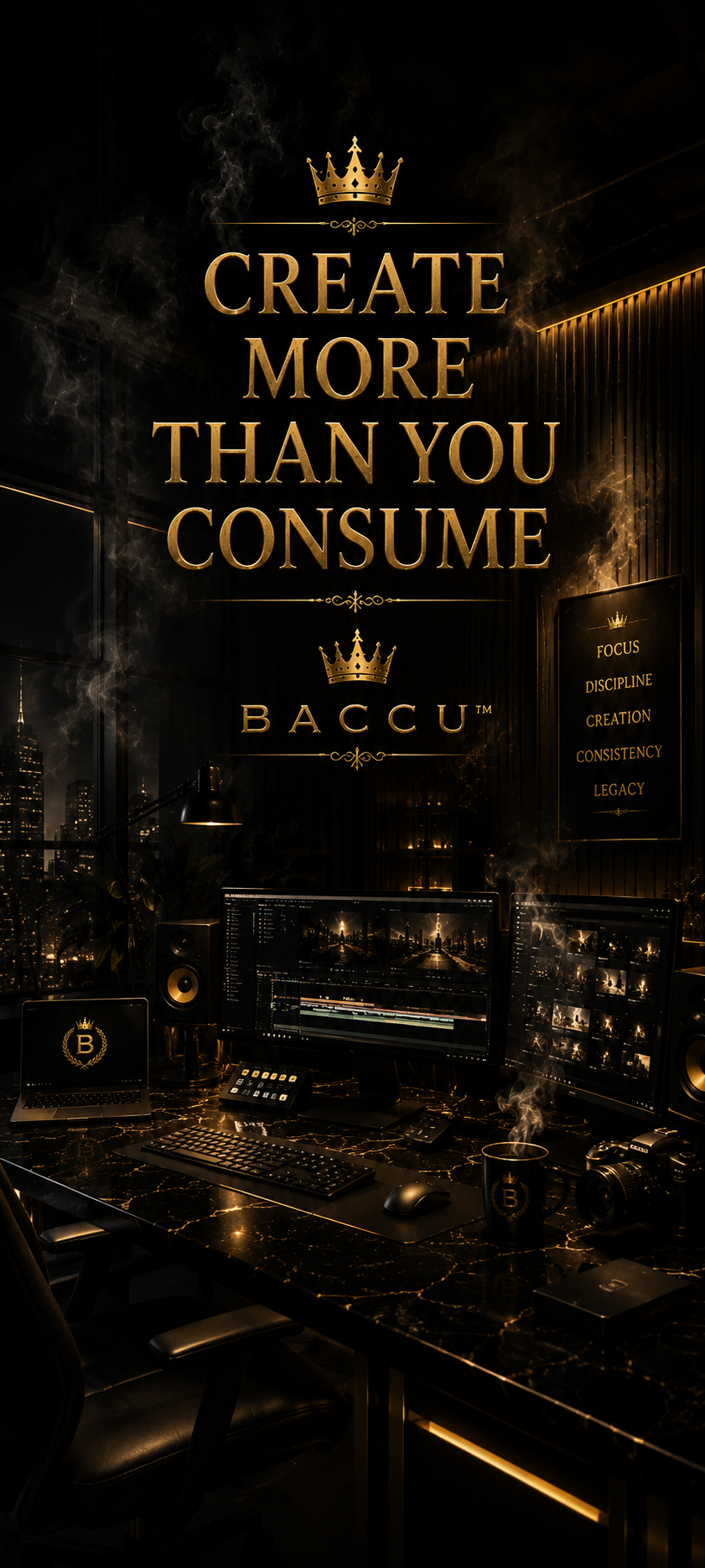 BACCU™ Creator Assets Vol.1 — Cinematic Wallpaper Collection