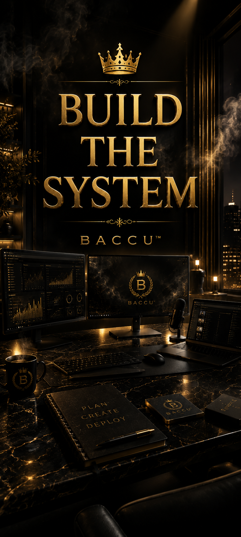 BACCU™ Creator Assets Vol.1 — Cinematic Wallpaper Collection