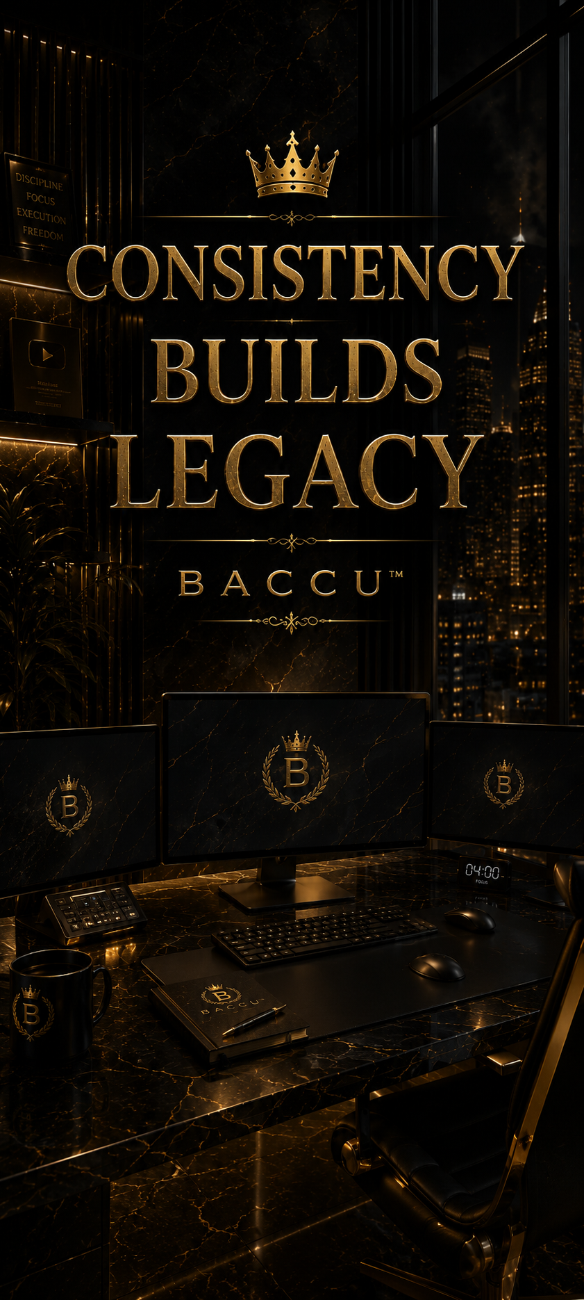 BACCU™ Creator Assets Vol.1 — Cinematic Wallpaper Collection