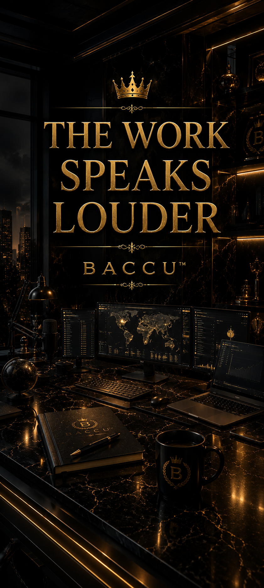 BACCU™ Creator Assets Vol.1 — Cinematic Wallpaper Collection