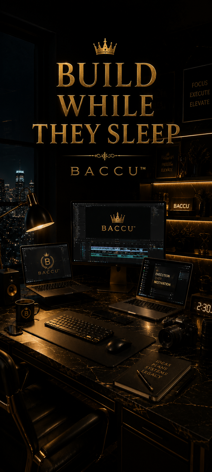 BACCU™ Creator Assets Vol.1 — Cinematic Wallpaper Collection