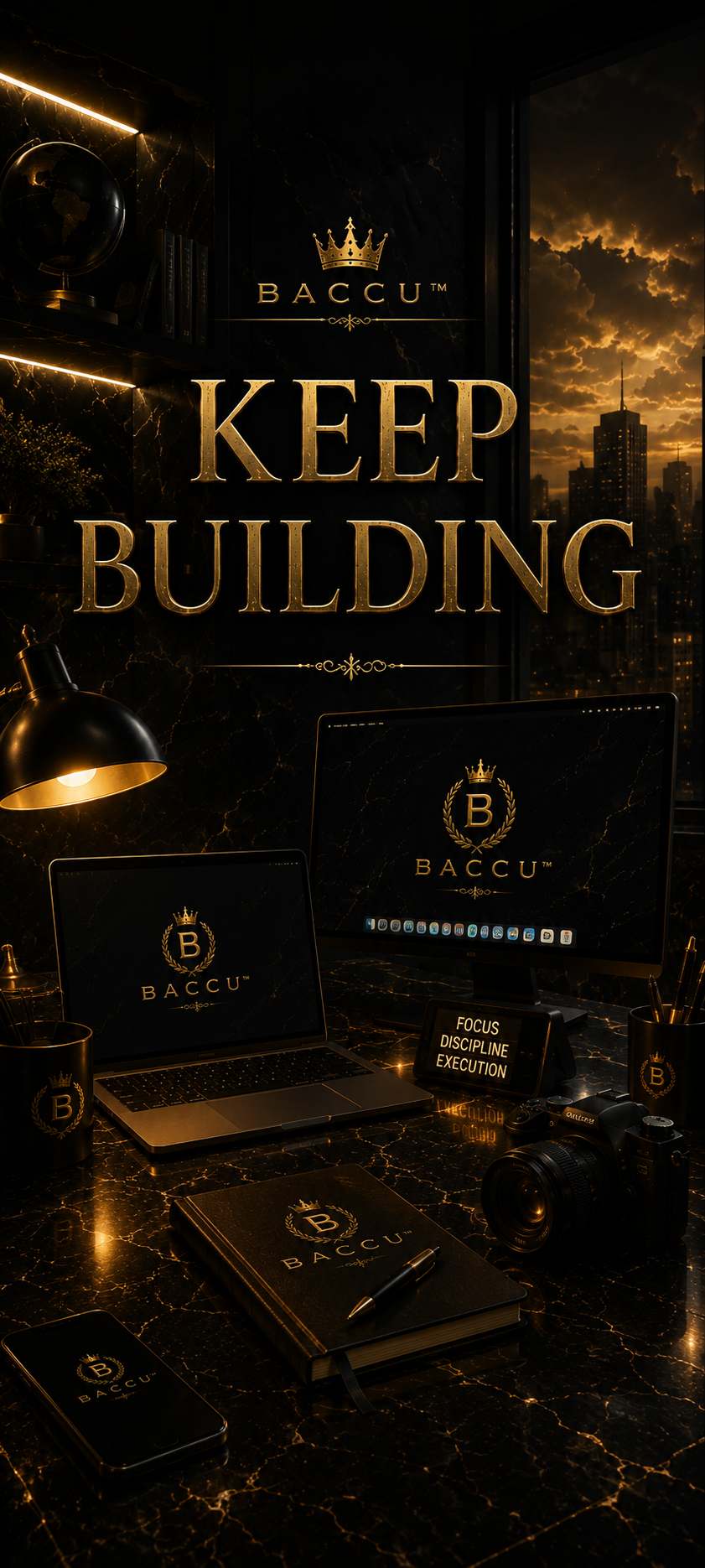 BACCU™ Creator Assets Vol.1 — Cinematic Wallpaper Collection