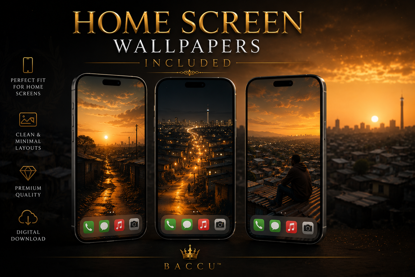 BACCU™ Kasi Dreams Vol.1 — Digital Wallpaper Collection