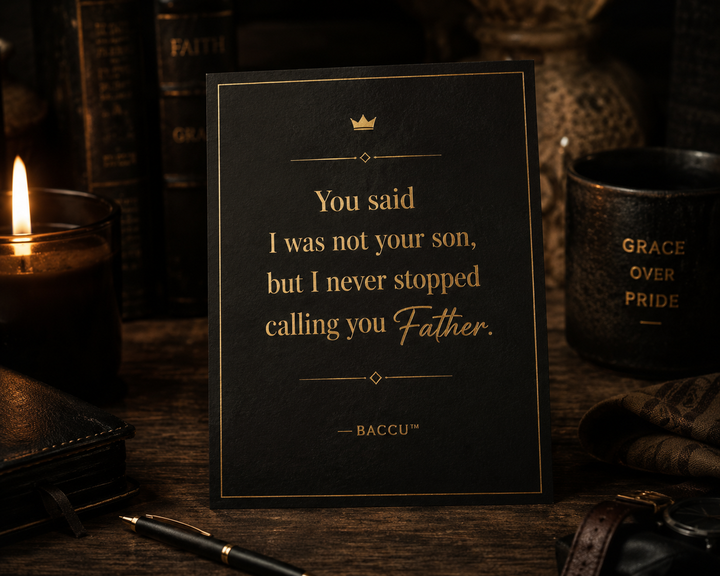 My Father's Apology — A Son's Confession Between Blood, Belief and Grace