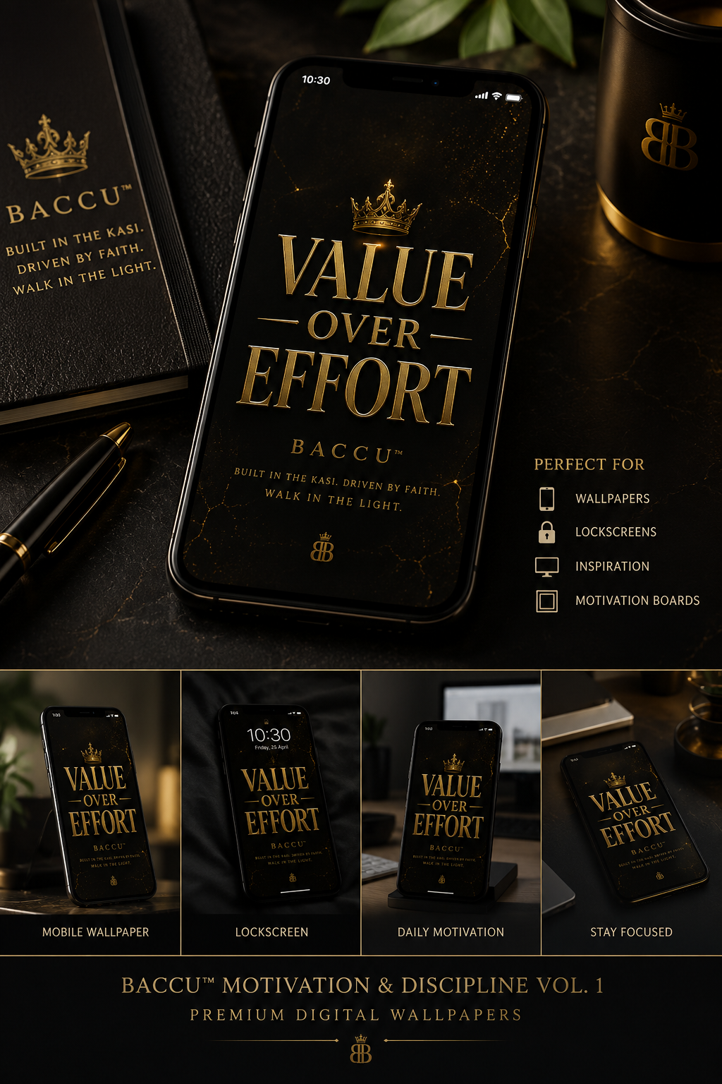 BACCU™ Motivation & Discipline Vol. 1