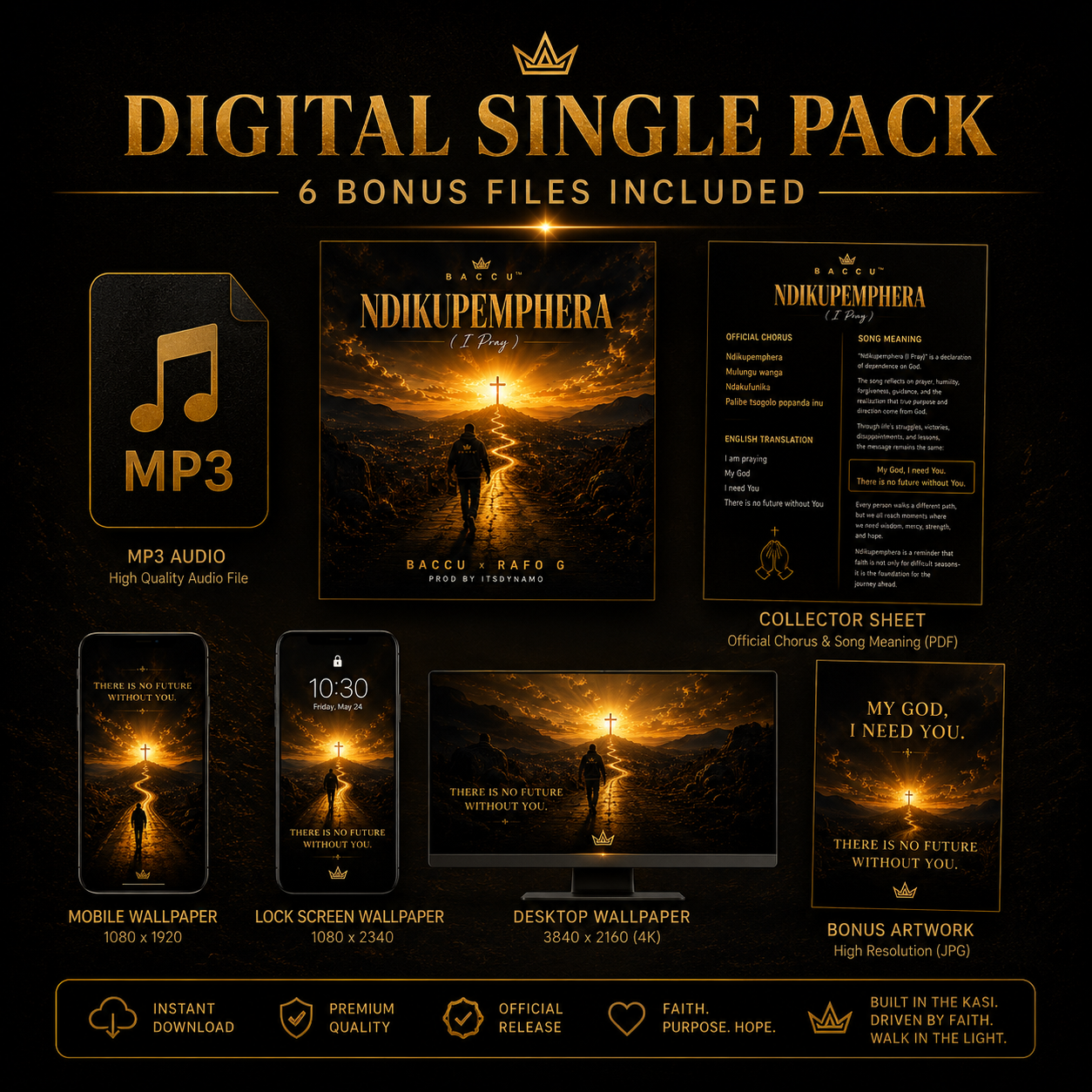 Ndikupemphera (I Pray) – Digital Single Pack