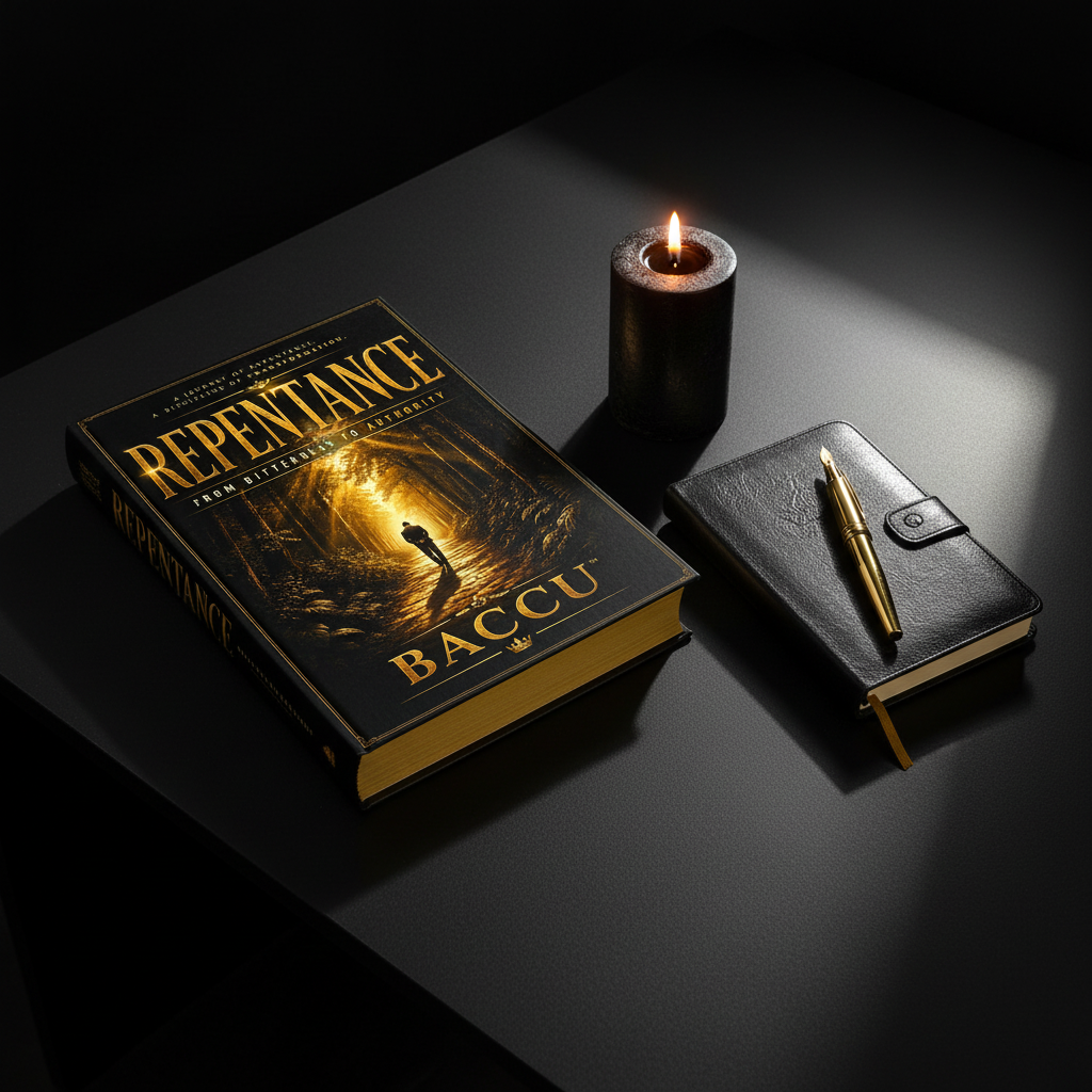 Repentance — Desk Lifestyle Mockup | BACCU™