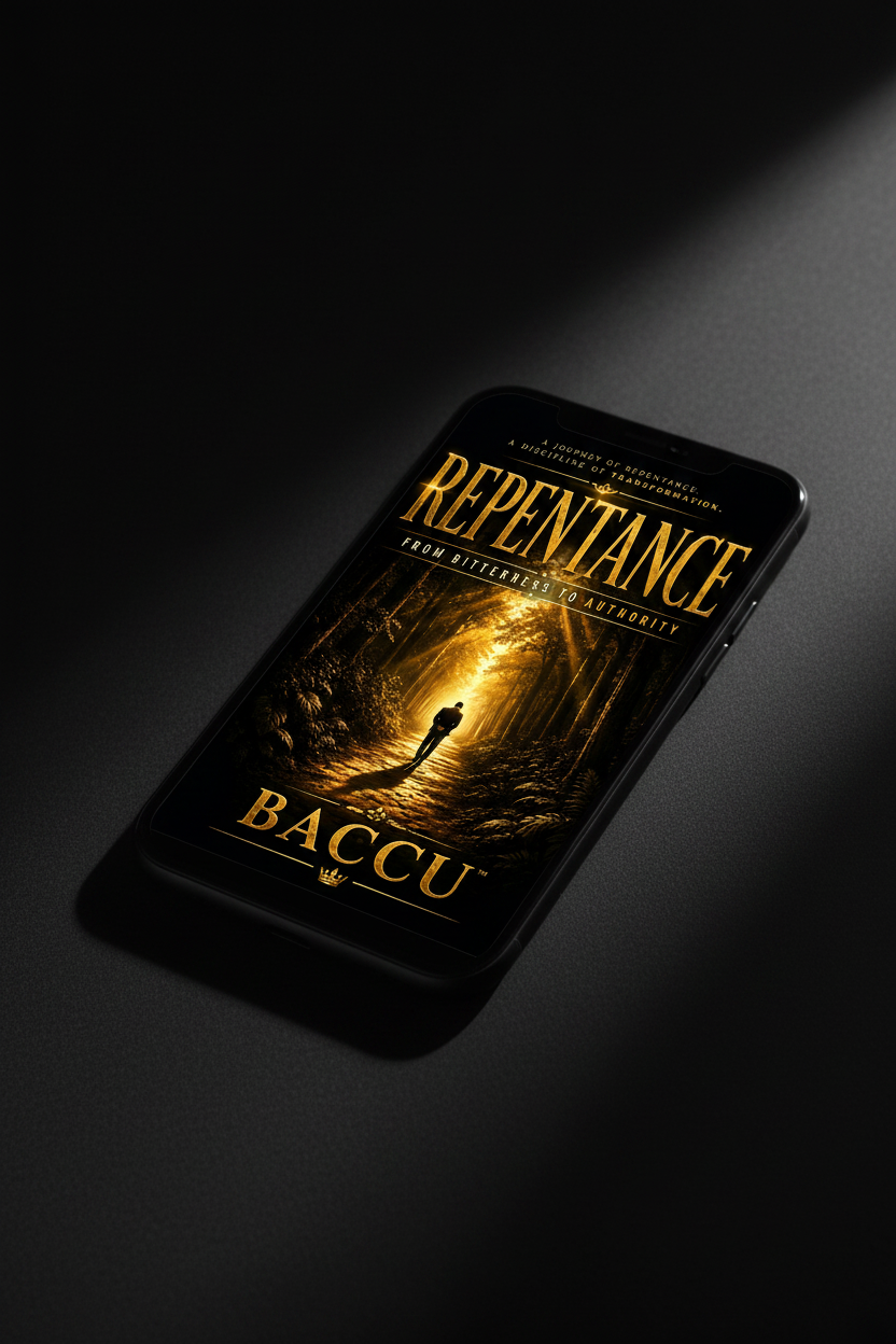 Repentance — Phone Mockup | BACCU™